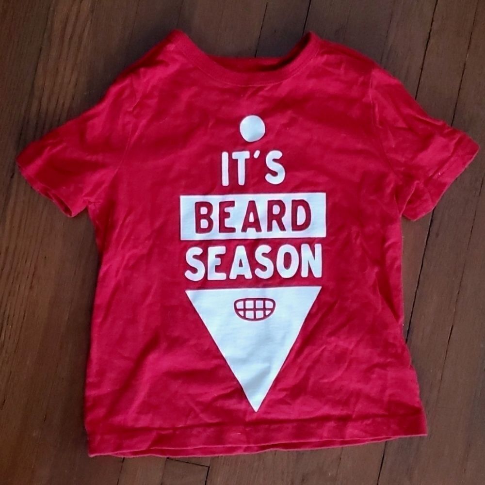 Christmas Santa Beard Season Funny Tshirt